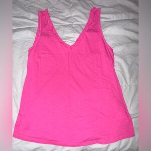 Lilly Pulitzer Pink Fitted Tank Top